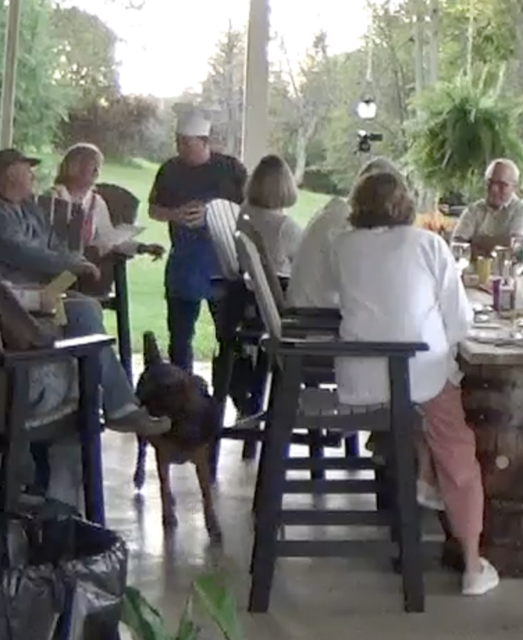 A Café Rescue performer interacts with guests during the September 26, 2026 performance
