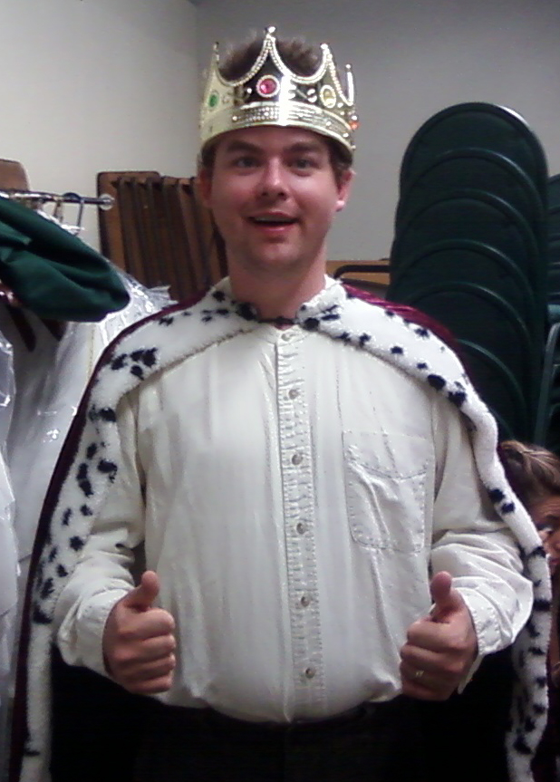 Sean as Old King Cole