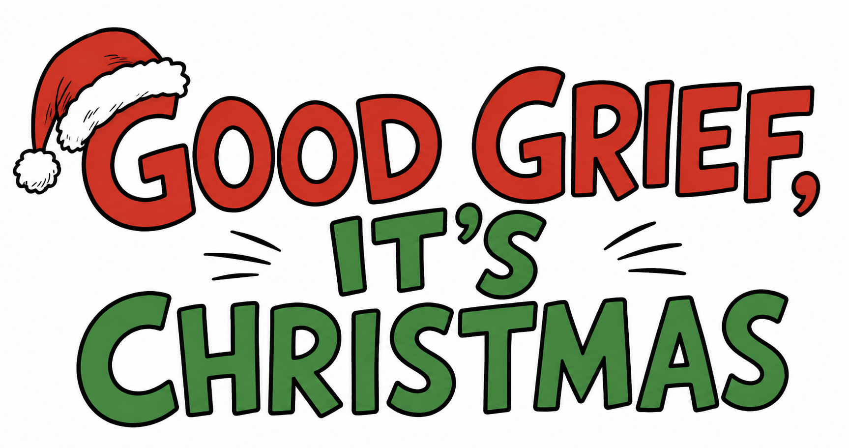 Good Grief, It’s Christmas promotional title image